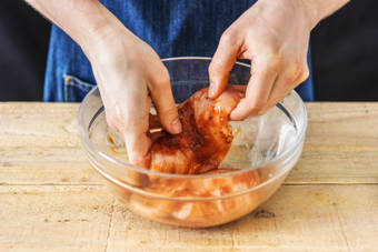 Marinate the Chicken