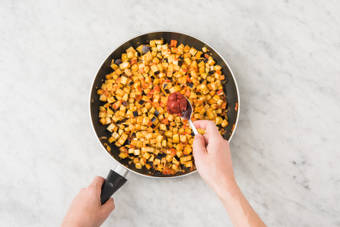 Préparer la rataouille