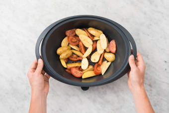 für das kartoffelragout