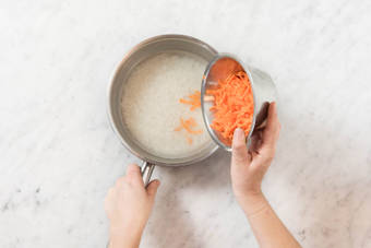 für den Karottenreis