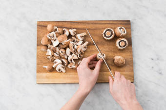 champignons anbraten