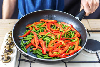 Stir-Fry the Veggies