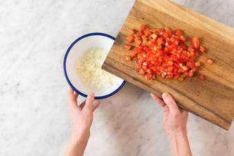 für die tomatensoße