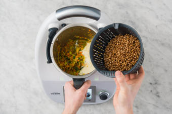 LINSENGEMÜSE FERTIGSTELLEN