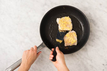 Victoriabaarsfilet bakken