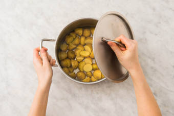 Aardappeltjes voorkoken