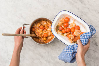 Préparer le risotto