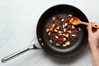 Caramelize Onion and Pineapple