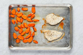 Roast Chicken and Carrots