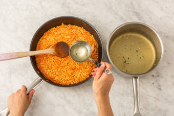 Risotto kochen