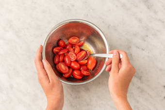Prep the Tomatoes