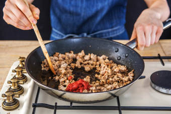 Add the Tomato Puree