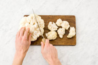 Rijst en bloemkool koken