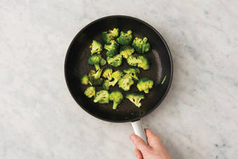 COOK THE BROCCOLI