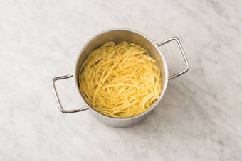 Linguine koken