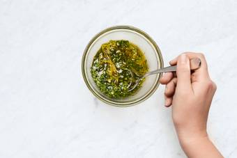 Prep and Start Gremolata