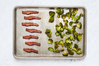 Roast Broccoli and Bacon