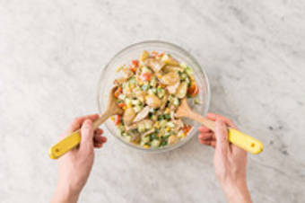 Krieltjessalade maken