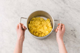 Pappardelle koken