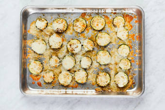 Broil Zucchini and Make Sauce