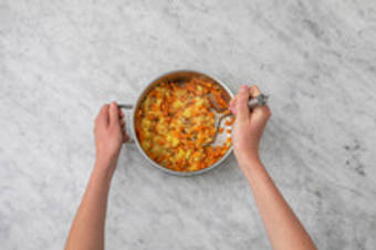 Préparer la purée de carottes