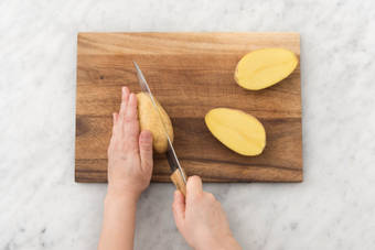 Cook the jacket potatoes