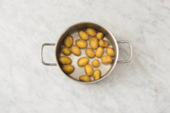 Cuire les pommes de terre