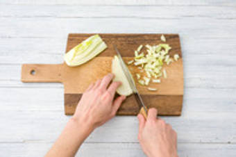 Découper le fenouil