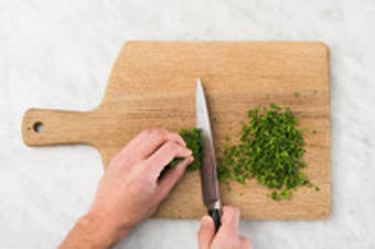 Ciseler le persil