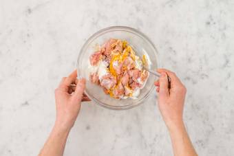 Marinade the chicken