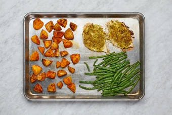 Roast Chicken & Beans