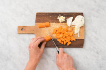 Groenten snijden