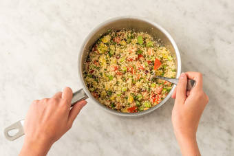Forbered tabbouleh