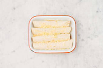 Garnir les enchiladas