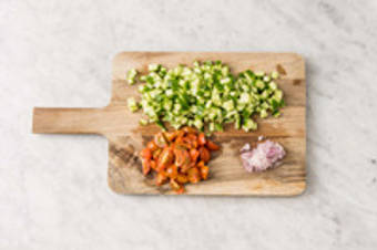 Krieltjessalade maken