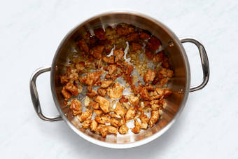 Cook Onion and Sausage