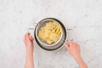 Cuire les raviolis