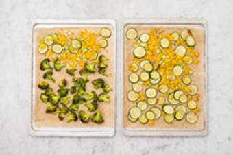 Cuire le brocoli au four