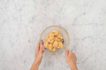 Coat the cauliflower