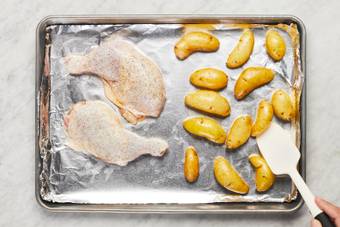 ROAST CHICKEN & POTATOES