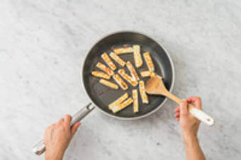 Préparer le halloumi