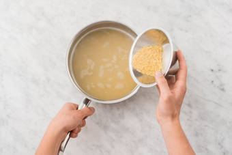 Cuire l'orzo