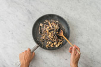 Cuisson des champignons