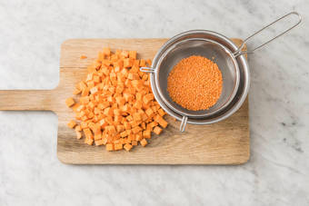 Forbered grøntsager