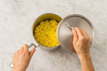 Reis kochen