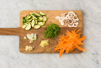 Förbered grönsaker