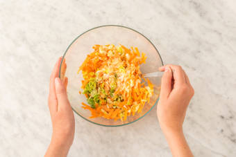 Prep the slaw