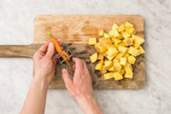 Préparer les carottes