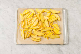 Ugnsrosta klyftpotatis