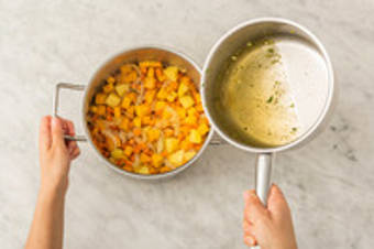 Faire mijoter les légumes